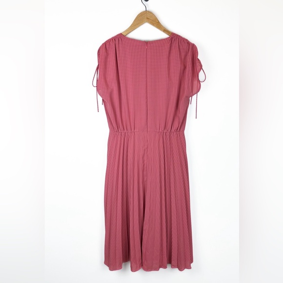 Gal Meets Glam Collection Pink Angelica Pleated Dress 10 - Picture 7 of 13